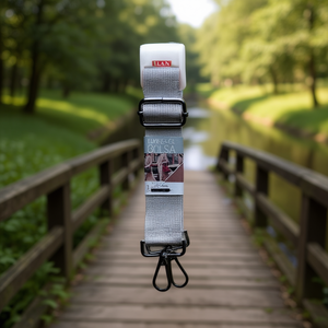 สายคล้องกระเป๋า ILAN ขนาด 3.8 ซม. สีเทา สายสะพายไหล่แบบปรับได้สำหรับกล้อง - Product Image 2