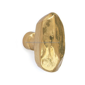Handcrafted Solid Brass Knobs Unique Designer Cabinet Drawer <b>Pull</b> <b>Handles</b> Vintage Home Decor Furniture Accessories Set - Product Image 1