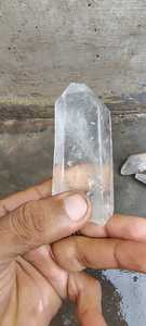 Crayon en quartz clair naturel – Colonne de cristal de quartz clair naturel transparente, taillée et polie, pièce unique - Product Image 4