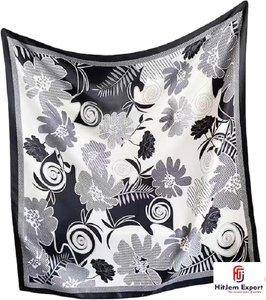 Bufanda Corta Personalizada con Impresión, Fabricante Textil OEM ODM, Etiqueta Blanca, Proveedor de Accesorios de Moda de Marca Privada - Product Image 3