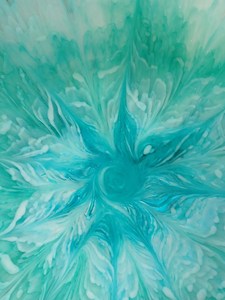 Tazón de resina hecho a mano, único en su tipo, arte abstracto en resina, decoración para el hogar, hogar moderno, tazón artesanal - Product Image 2