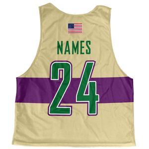 Maillots de crosse de sublimation personnalisés de haute qualité respirant 100% tissu de maille de polyester uniforme de crosse personnalisé imprimé Durable - Product Image 4