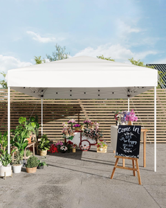 Carpa Plegable 10x10 con Instalación de un Solo Botón, Resistente, Impermeable, con Protección UV, para Exteriores, <span class=keywords><strong>Gazebo</strong></span>, <span class=keywords><strong>Toldo</strong></span> - Product Image 3