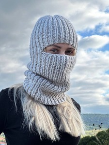 Pasamontañas Unisex de Invierno para Esquí, Máscara Facial Completa, Forro Polar Térmico, Cortavientos, Suave y Cálido, Equipo Deportivo para Exteriores, Máscara Elástica Unisex de Invierno - Product Image 4
