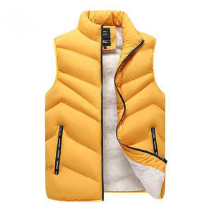 Gilet en Laine de Haute Qualité pour Homme – Nouvelle Collection Automne Hiver – Couleur Unie, Sans Manches, Coupe Ample, Simple, Imperméable, Style Hip - Product Image 5