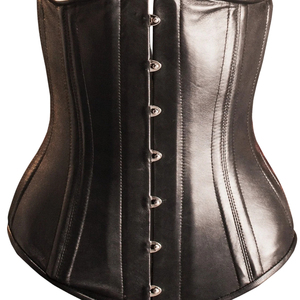 Corset en satin noir avec boutons argentés, décolleté cœur, style moulant pour femmes, robes de soirée - Product Image 6