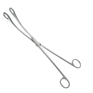 Pinzas Kelly para Placenta de 12.75 Pulgadas con Mordazas Anulares Dentadas, Instrumento Quirúrgico Obstétrico de Acero Inoxidable, Herramienta de Parto Reutilizable - Product Image 3