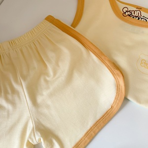 Conjunto de Ropa sin Mangas para Niños al por Mayor, Atuendo Transpirable de Verano, Conjunto de 2 Piezas Elegante para Niños, Fabricante y Proveedor OEM de Vietnam - Product Image 6