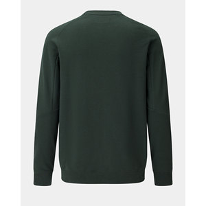 <b>Men's</b> Light Pink Long Sleeve O-Neck Regular Fit Casual Knitted Sweatshirt Solid Color - Product Image 6