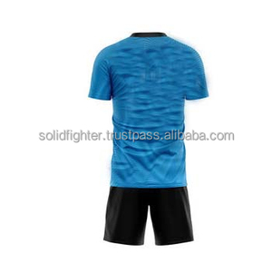 Ropa Deportiva para Entrenamiento de Fútbol, Color Liso, para Hombres Adultos, Jersey de Fútbol Personalizable - Product Image 5