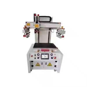 Impresora de tarjetas de pantalla de superficie plana automática, nueva condición con Panel táctil PLC para impresión de Material plano de cartón de tubo - Product Image 1