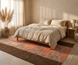Decorative Geometric Cotton Handmade Area Rug Bohemian Style Non-Slip Eco-Friendly Living Room Bedroom Floor <b>Mat</b> - Product Image 4