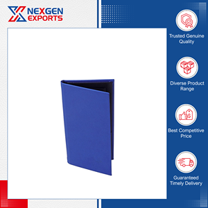 Última Llegada de Stock, Calidad Excepcional, Diseño Personalizado, Cubierta de Menú de Cuero PU Suave Hecha a Mano, OEM/ODM Aceptable, Genuina - Product Image 3