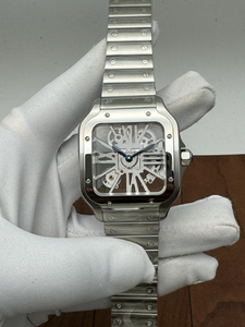 นาฬิกาอัตโนมัติโครงเหล็กสแตนเลสขนาด 41 มม. คุณภาพสูง หน้าปัดตัวเลขโรมัน สายแบบติดตัวเรือน กลไก ETA พร้อมฟังก์ชั่นวันที่ - Product Image 3