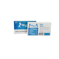 Suplemento de Tabletas Azules con Extracto Herbal de Maca para Hombres Adultos, Venta al Por Mayor OEM, Certificado GMP, 500 mg
