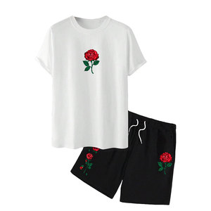 Summer Men <b>Set</b> Short Sleeve T-shirt Shorts <b>Sets</b> <b>2</b> <b>Pieces</b> Custom Casual Summer <b>Set</b> Men's Wear Men's Shirt <b>Sets</b> - Product Image 1