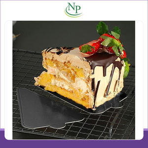 Base para Pastel Triangular de Color Negro, Resistente y Rígida, de Grado Alimenticio, a Prueba de Grasa, de Alta Calidad, para Uso en Repostería y Confección - Product Image 6