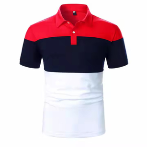 Polo en coton pour homme grande taille, 100% coton, polos unis, logo personnalisé, polo en coton pour homme grande taille - Product Image 1