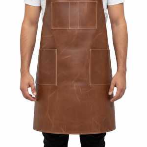 Minimalist Leather Apron Sleek Design Protection Smell Proof Multi-Function Durable Construction for Modern Professionals - Product Image 2
