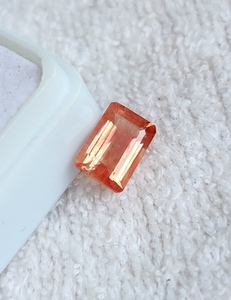 Pierre de soleil d'Oregon orange cuivrée de qualité supérieure naturelle, pierres précieuses facettées non montées pour la fabrication de bijoux, disponible au prix de gros. - Product Image 4