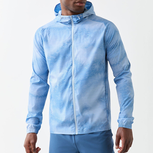 Veste coupe-vent tendance pour le voyage en plein air, broderie personnalisée, vêtements de randonnée légers et décontractés, fournisseur - Product Image 4