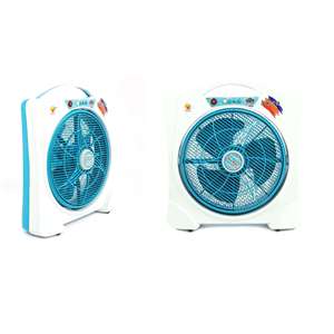 Premium 16-Inch Square Electric <b>Wall</b>-Mounted 100% Copper Motor Strong Mechanical Wind LED <b>Light</b> 3-Speed Vietnam-Made US <b>Plug</b> Fan - Product Image 3
