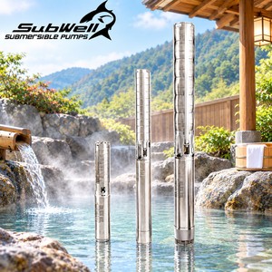 ปั๊มน้ำแบบจุ่มใต้น้ำ 4 นิ้ว ยี่ห้อ Formosa Subwell OEM  ทำจากสแตนเลสทั้งตัว  แรงดันสูง  แบบหลายระดับ  3 แรงม้า  มอเตอร์สามเฟส  ระยะส่งน้ำ 2 เมตร - Product Image 1