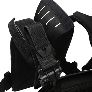 Chaleco Táctico de Camuflaje para Hombre, Transpirable, Estilo Deportivo para Exteriores, Material de Poliéster, Bolsillos, Estampado, Uso en Verano - Product Image 4