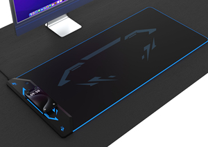 <span class=keywords><strong>Tapis</strong></span> de <span class=keywords><strong>souris</strong></span> <span class=keywords><strong>sans</strong></span> <span class=keywords><strong>fil</strong></span> <span class=keywords><strong>rechargeable</strong></span> pour jeux avec lumière RGB, grand <span class=keywords><strong>tapis</strong></span> de <span class=keywords><strong>souris</strong></span> RGB pour le bureau et les jeux - Product Image 2