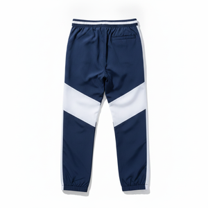 Custom <b>Men</b> <b>Navy</b> Blue Windbreaker Pants Waterproof Striped <b>Joggers</b> Athletic Sports Tracksuit Trousers Outdoor Workout Jogging Pan - Product Image 3