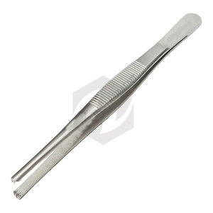 Pince à dissection manuelle en acier inoxydable 5,5 pouces, forceps chirurgical à 2x3 dents pour tissus, instrument chirurgical - Product Image 4