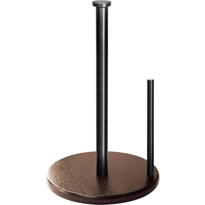 Wholesale Modern <b>Black</b> Metal <b>Paper</b> Towel Holder for Kitchen Countertop Freestanding Standing <b>Tissue</b> Roll Dispenser - Product Image 4