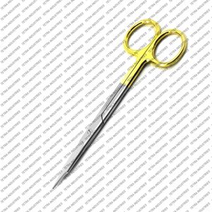 กรรไกรตัดเย็บผ้าก๊อลด์แมนฟ็อกซ์ รุ่นตรง TC 13 ซม. กรรไกรตัดเย็บสำหรับงานทันตกรรม ทำจากสแตนเลสสตีล ใช้สำหรับการผ่าตัด - Product Image 5