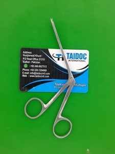 Ciseaux miniatures Bellucci pour la coupe, instruments chirurgicaux ORL miniatures avec lame en acier inoxydable, pointe acérée, manche en acier - Product Image 4