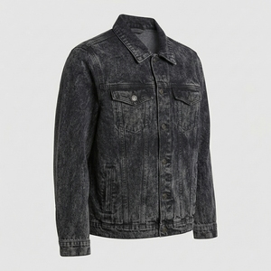Veste en jean pour homme de haute qualité, design avant-gardiste, étiquetage personnalisé et distribution mondiale, veste en jean la plus vendue - Product Image 4