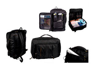 Bolsa de Viaje Impermeable y Ligera, Tamaño Cabina, con Cierre de Cremallera, para Viajes en Avión, Escapadas de Fin de Semana y Regalos Promocionales - Product Image 5