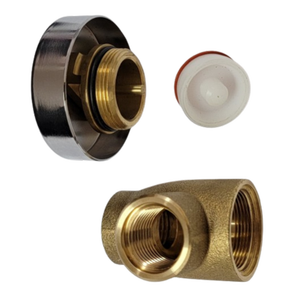 Holinking VAB0035 Interruptor de vacío de latón antisifón de 1/2 "para uso en baño/cocina Instalación atornillada 1 año de garantía - Product Image 2