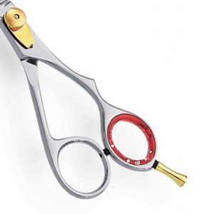 Ciseaux de toilettage pour chien professionnels, lame courbée, acier inoxydable, ensemble d'instruments certifié CE, toilettage de haute qualité pour animaux de compagnie - Product Image 5