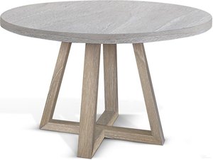 Mesa de Comedor de Madera Maciza de Diseño Contemporáneo con Base de Pedestal Cuadrada de 60 Pulgadas para 4, 6, 8, 10 Personas, Muebles para Comedor, Venta al Por Mayor - Product Image 2