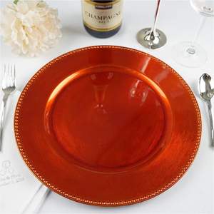 Assiette de service rustique noire en métal galvanisé, ronde et texturée, pour la décoration de table de mariage, vaisselle de cuisine de style campagnard - Product Image 5