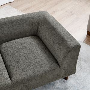 Divano Moderno Rettangolare per Animali Domestici con Schienale e Braccioli, Cuscino Morbido e Confortevole per Cani di Piccola e Media Taglia, Elegante Arredamento per Soggiorno - Product Image 5