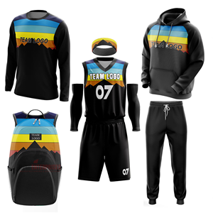 Uniforme de Baloncesto Deportivo para Hombre, Diseño Liso Personalizado, Transpirable, Talla Grande, Ropa de Verano, Hecho en Pakistán, Precio Bajo - Product Image 1
