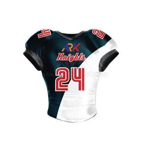 Dernier design d'uniforme de football américain, nouveau style, uniforme de football américain réversible pour jeunes, prix de gros - Product Image 5