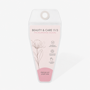 Ciseaux multifonctionnels roses BEAUTY & CARE 11 TYPE 3 en acier inoxydable SBC-11/3, ciseaux à cuticules, outils de beauté - Product Image 6