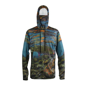 Vêtements de pêche respirants de haute qualité à manches longues pour hommes, sweats à capuche d'été à séchage rapide pour la pêche en plein air - Product Image 1