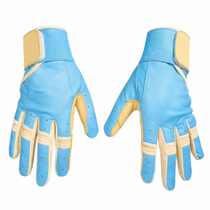 High Quality New Style Cheap Price Custom Men Baseball Soft Ball Training Baseball Batting Gloves - Product Image 2