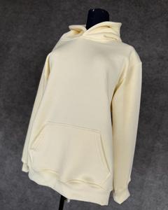100% Cotton Hoodies Blank <b>Thick</b> <b>Fleece</b> Heavy Weight Oversized Hoodies Custom Print Logo Men's Hoodies & Sweatshirts - Product Image 2