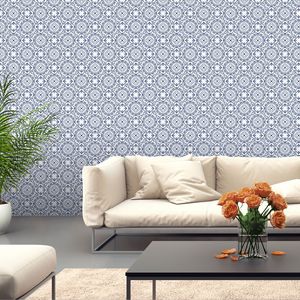 20 Piezas de Baldosas Autoadhesivas de PVC para Piso, 7.9 x 7.9 Pulgadas, Impermeables, Antideslizantes, Láminas para Piso Laminado - Product Image 6