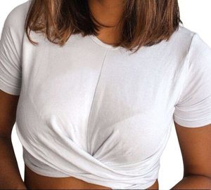 Attractive Design Women Crop Top T Shirts Factory Direct Supplier Casual Wear Ladies Crop Top Shirt With All Size Available - Product Image 5