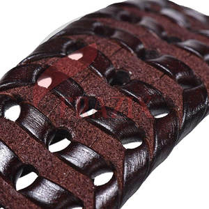 Cinturones de Cuero Vacuno Genuino de Primera Calidad, Diseño Exclusivo, Estilo Casual, Hebilla Cuadrada, Hechos a Medida, Duraderos y Ecológicos - Product Image 5